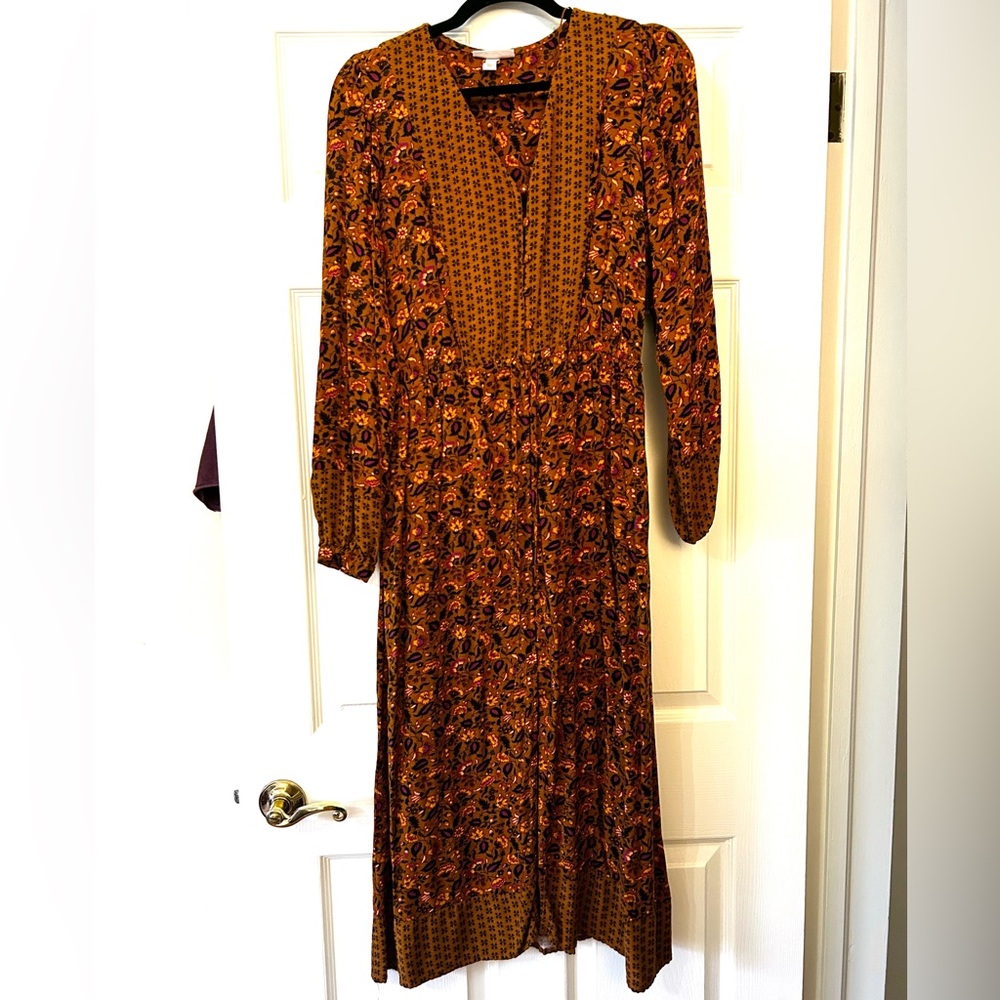 Fall boho dress